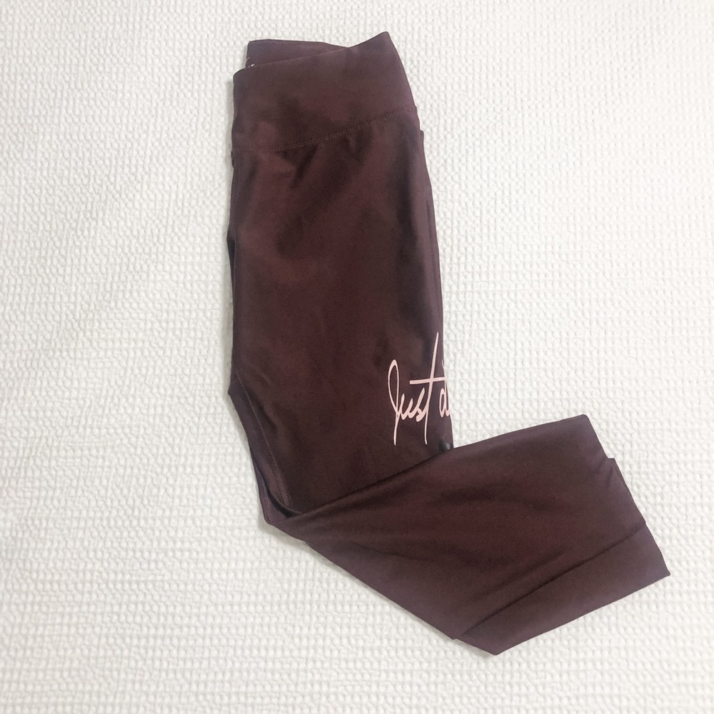 Maroon Nike Dri-Fit leggings